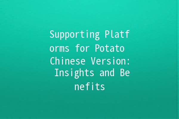 Supporting Platforms for Potato Chinese Version: Insights and Benefits 📱💻