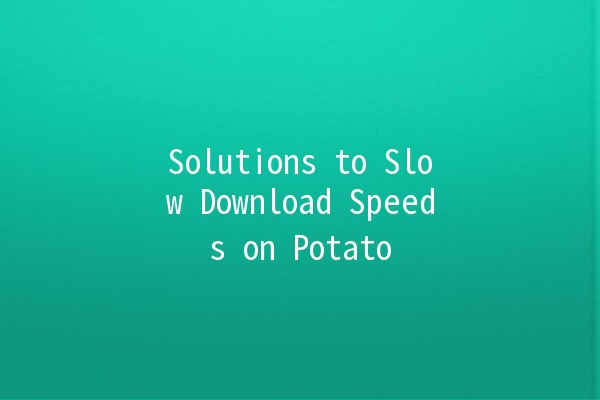 Solutions to Slow Download Speeds on Potato 🥔🚀